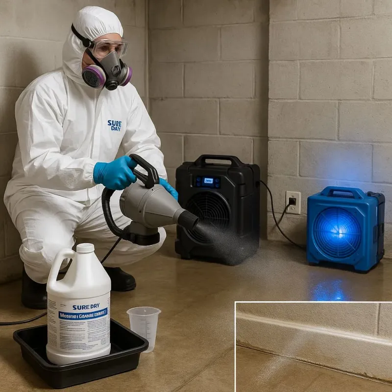 Sanitization and Odor Removal process in Camp Point, IL
