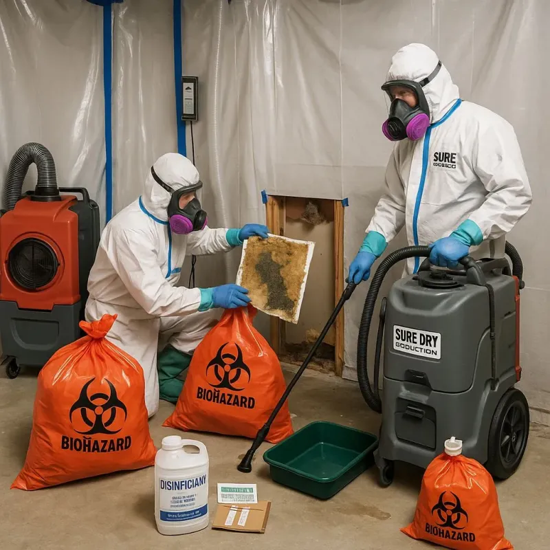 Contaminated Water Handling Protocols process in Camp Point, IL