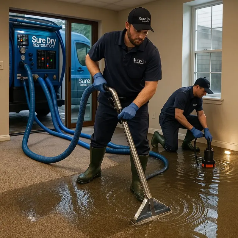 Water Extraction and Removal process in Camp Point, IL
